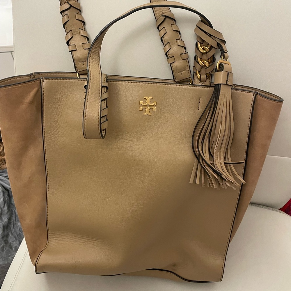 Tory Burch Brooke Leather Tote Bag